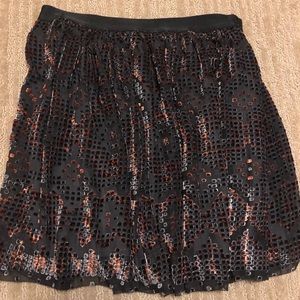 NEW Fossil Skirt Never Worn Small Multicolor